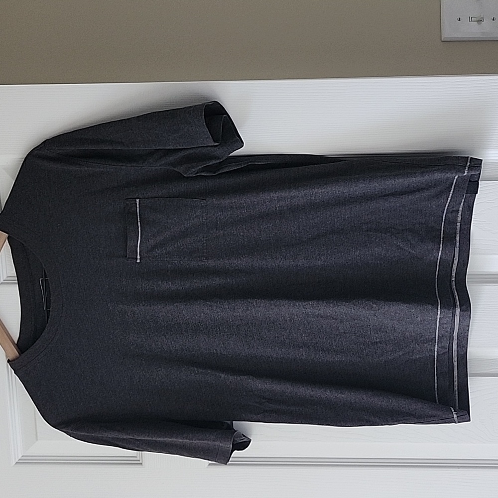 Mens Lahgo Short Sleeve pima cotton Pajama Sleep Pocket T Shirt Size M